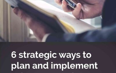 Six Strategic Ways to Plan and Implement Sales Success in Your Business